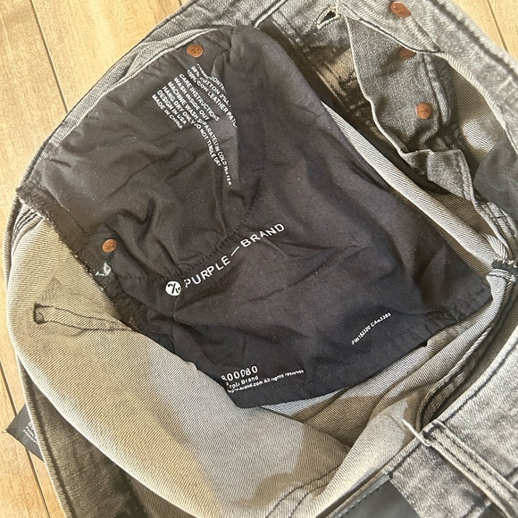 Purple Brand jeans Gray
size: 32x34 Us Men’s slim fit - Picture 9 of 11